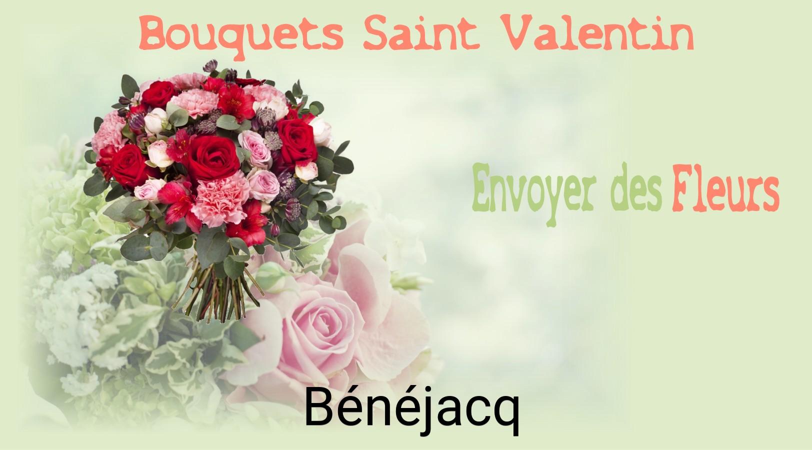 Roses de Saint-Valentin livrées à Bénéjacq